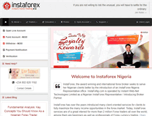 Tablet Screenshot of instafxng.com